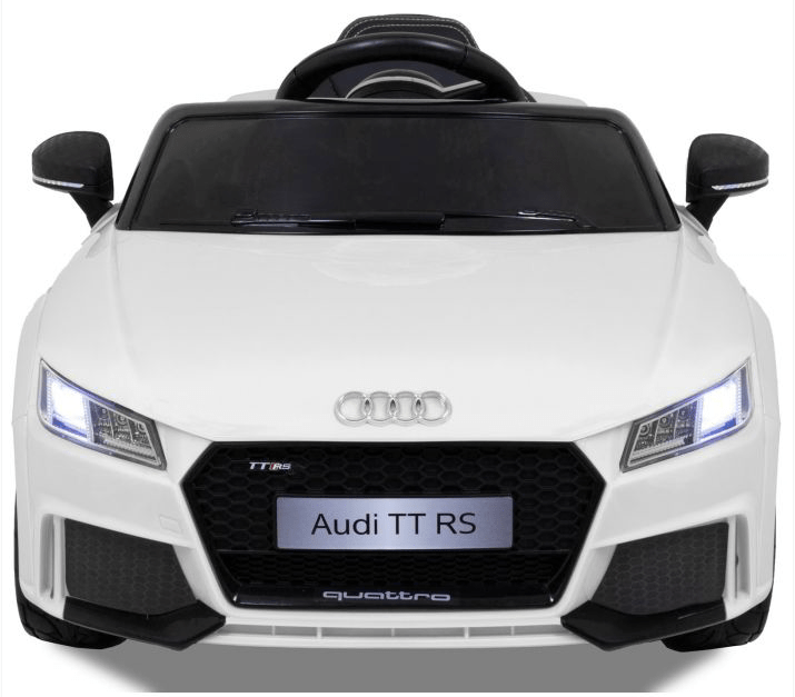 Audi TT RS wit elektrische kinderauto