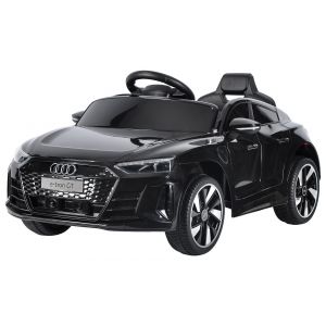 Audi E-tron Gt elektrische kinderauto zwart Elektrische kinderauto Autovoorkinderen