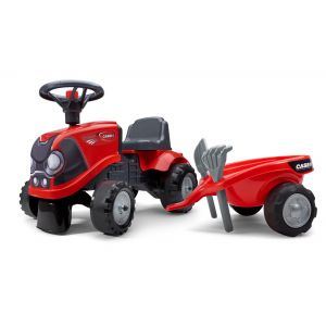 Falk Baby Case Tractor - Rood