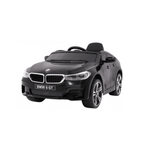 BMW 6GT elektrische kinderauto zwart Sale Autovoorkinderen