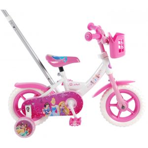 Disney Princess Kinderfiets - Meisjes - 10 inch - Roze/Wit Alle producten Autovoorkinderen