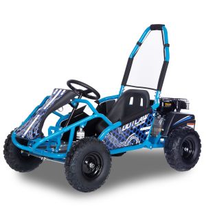 Kijana Outlaw buggy 98cc 4-takt motor blauw Kijana kinderauto's Elektrische kinderauto