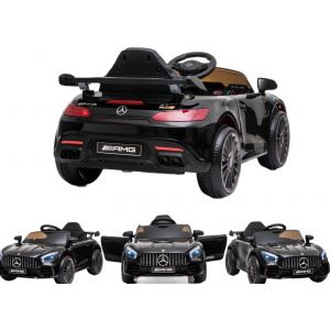 Mercedes elektrische kinderauto GTR zwart Alle producten Autovoorkinderen