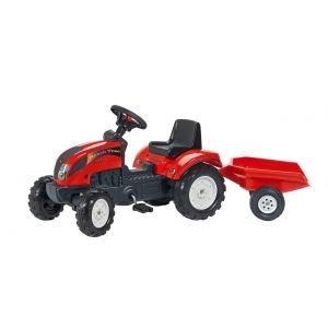 Falk tractor met pedalen 'trac' rood