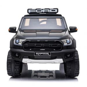 Politie Ford elektrische kinderauto Raptor zwart