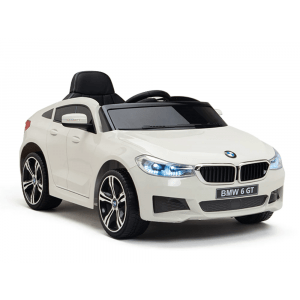BMW 6GT Elektrische Kinderauto 12V Wit Sale Autovoorkinderen