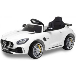 Mercedes Elektrische Kinderauto GT-R AMG 12V wit Alle producten Autovoorkinderen