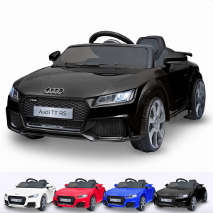 Audi elektrische kinderauto TT RS zwart Alle producten Autovoorkinderen