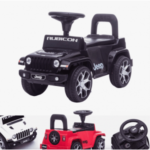 Jeep Wrangler loopauto zwart Sale Autovoorkinderen