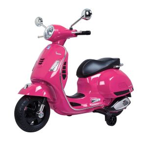 Vespa elektrische kinderscooter GTS roze