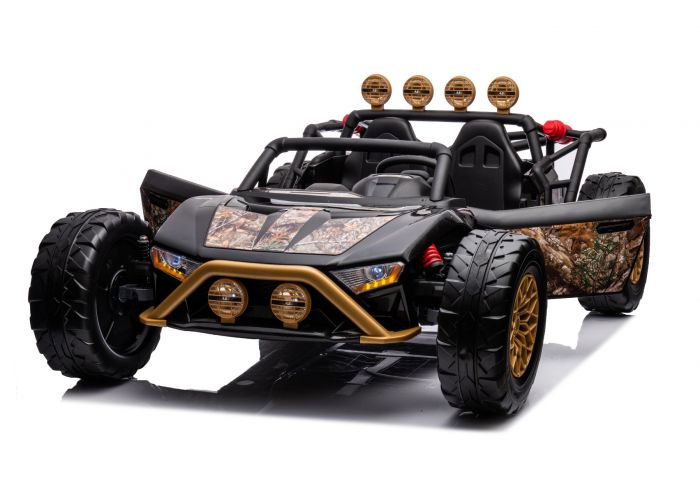 BergHOFFtoys Mud-Master Elektrische Buggy voor kinderen 24V - Zwart