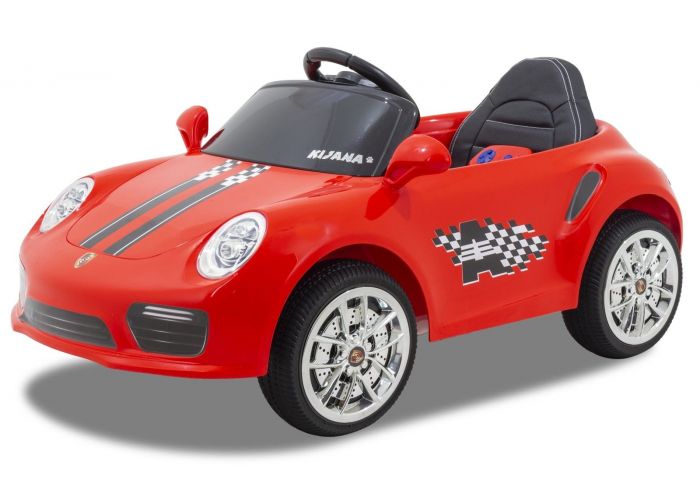 elektrische kinderauto Porsche style
