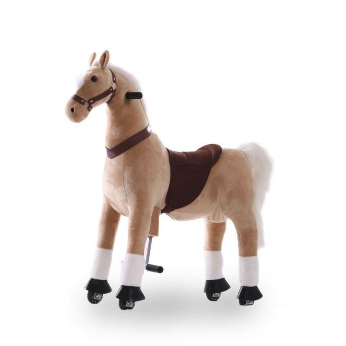 verliezen Tegenstander smal Kijana rijdend speelgoed paard beige groot bestellen | Berghofftoys.nl