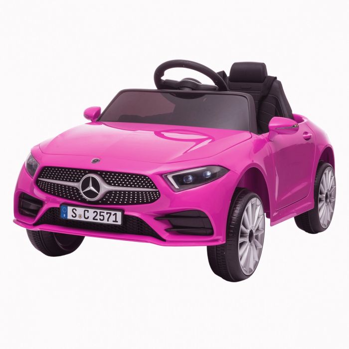 Mercedes elektrische kinderauto CLS350 roze -
