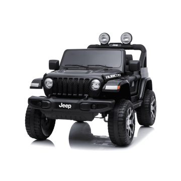 Elektrische Kinderauto Jeep Wrangler Rubicon 12V - Zwart