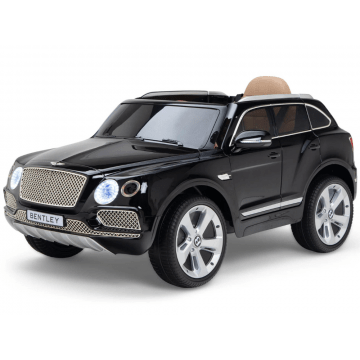 Bentley Bentayga Elektrische Kinderauto 12V - Zwart