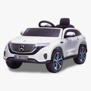 Mercedes elektrische kinderauto EQC wit