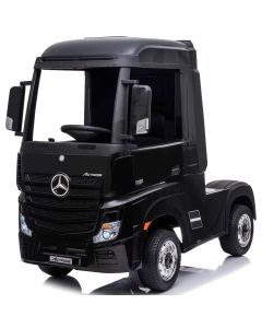 Mercedes elektrische kindervrachtwagen Actros zwart