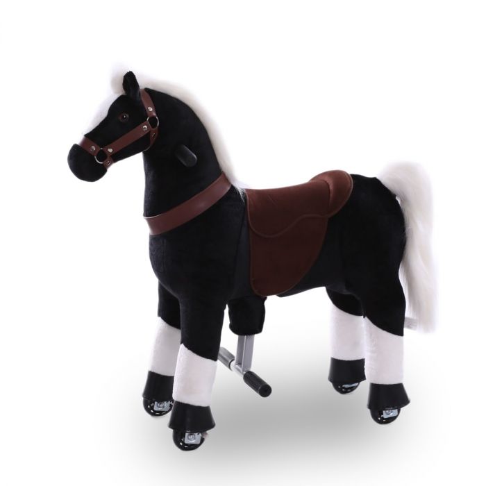 Kijana rijdend speelgoed paard zwart klein Alle producten Autovoorkinderen
