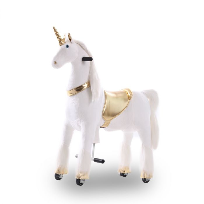 Kijana unicorn rijdend speelgoed goud groot Alle producten Autovoorkinderen