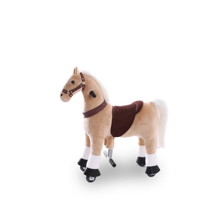 Kijana rijdend speelgoed paard beige klein Alle producten Autovoorkinderen