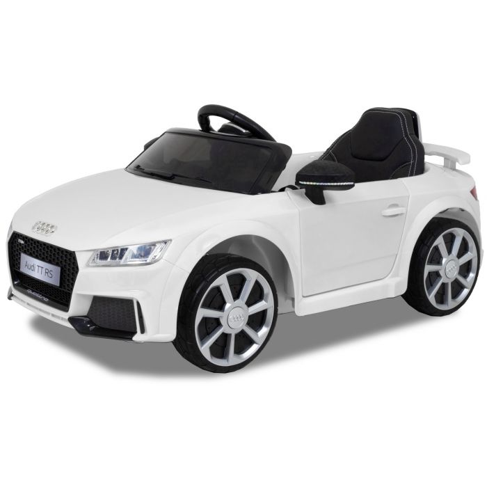 Audi elektrische kinderauto RS wit