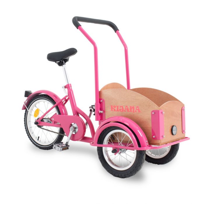 Kijana kinderbakfiets mini - roze Alle producten Autovoorkinderen