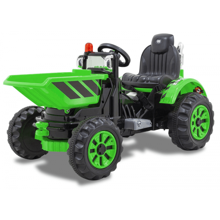 Kijana elektrische tractor met bak groen Alle producten Autovoorkinderen