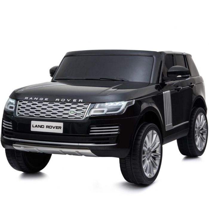 Range Rover Elektrische Kinderauto Vogue 2-zits 12V Zwart Sale Autovoorkinderen